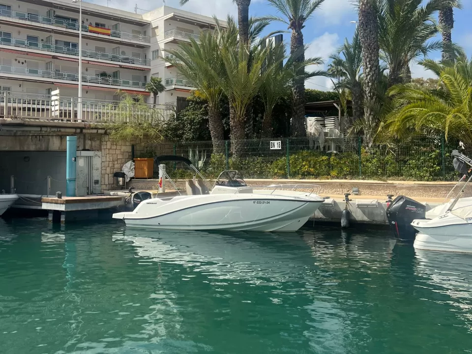 Alquiler de lancha con título Playa del Arenal, 8h - Sea Rent Jávea