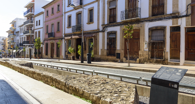 Las murallas de la Villa de Xàbia