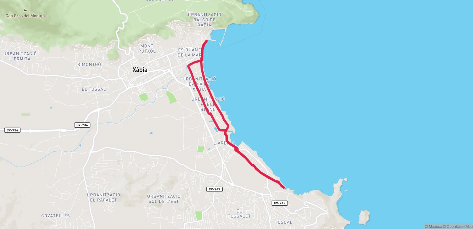 Ruta Familiar Port – Cala Blanca